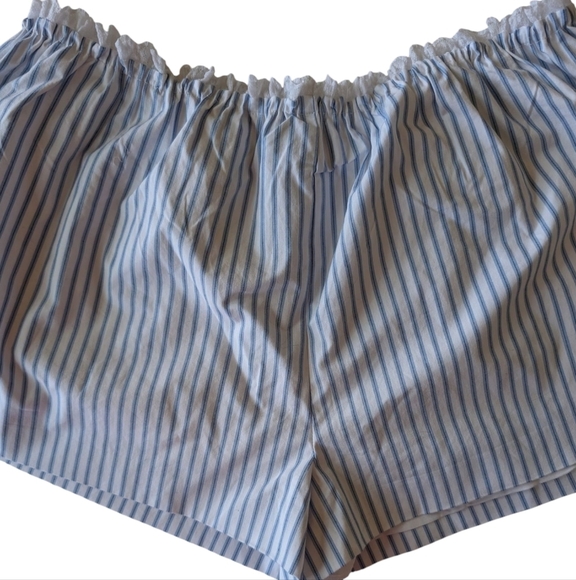 Majorelle Cynthia Short In Blue And White Stripe sz L NWT - Picture 6 of 9